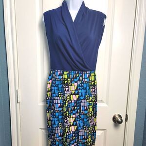 NWT LEOTA Sleeveless Dress 